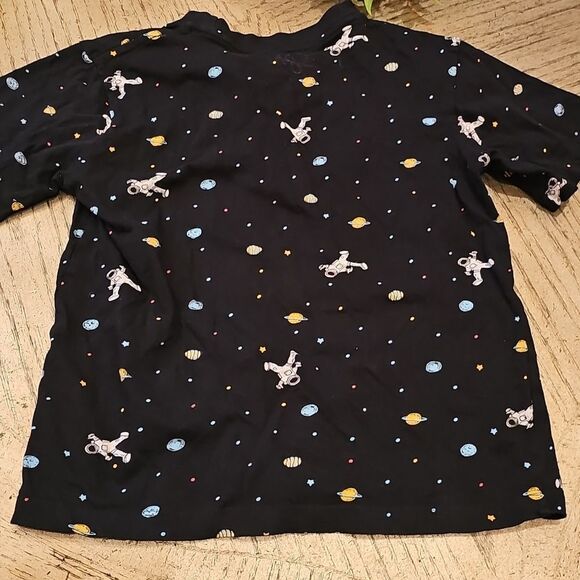 Black Space Adventure Tee Size 8 Eighty Eight - Picture 6 of 7